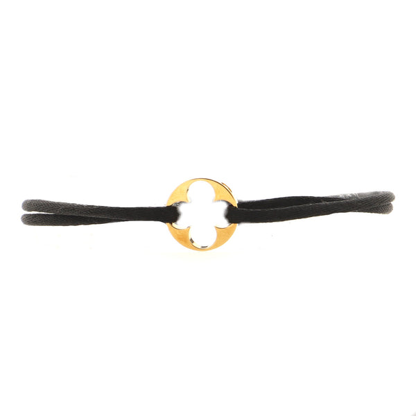 Empreinte Bracelet Silk Cord with 18K Yellow Gold