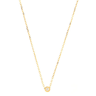Cartier Cartier D'Amour Necklace 18K Yellow Gold and Diamond Small