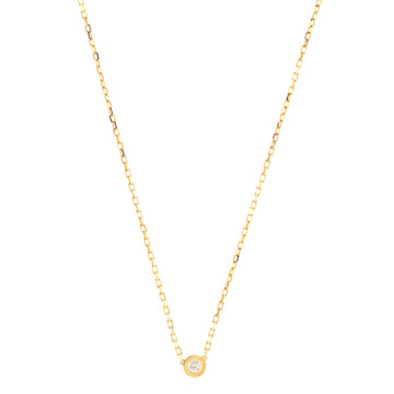 Cartier Cartier D'Amour Necklace 18K Yellow Gold and Diamond Small