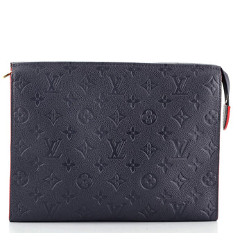 Louis Vuitton Toiletry Pouch Monogram Empreinte Leather 26