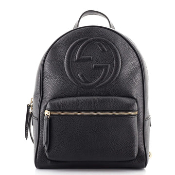 Gucci Soho Chain Backpack Leather