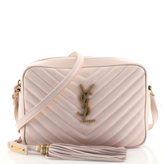 Saint Laurent Lou Camera Bag Matelasse Chevron Leather Small