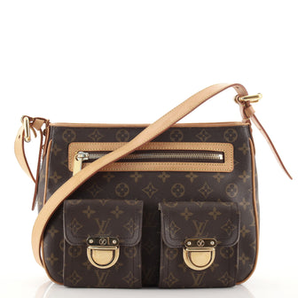 Louis Vuitton Hudson Handbag Monogram Canvas GM