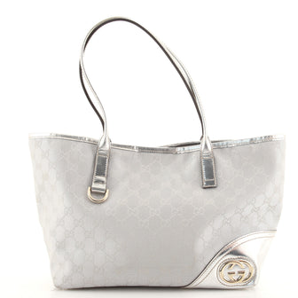 Gucci New Britt Tote GG Canvas Medium