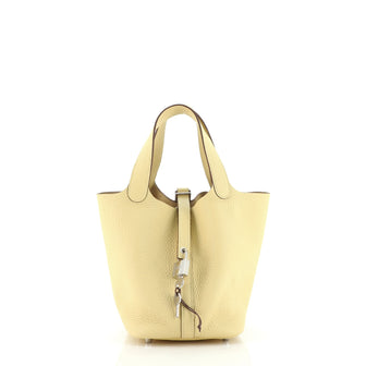 Hermes Picotin Lock Bag Clemence PM