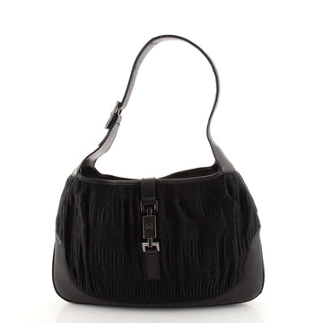 Gucci Jackie O Hobo Pleated Fabric Medium