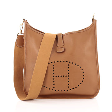 Hermes Evelyne Crossbody Gen I Courchevel GM