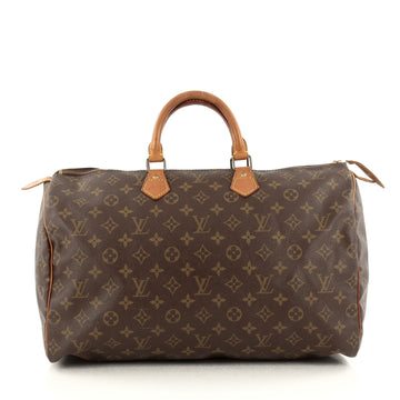 Louis Vuitton Speedy Handbag Monogram Canvas 40