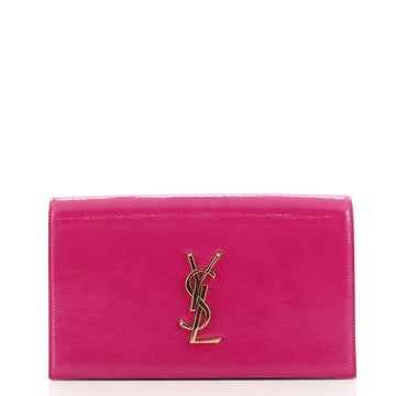 Saint Laurent Classic Monogram Clutch Patent Large