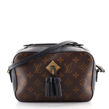 Louis Vuitton Saintonge Handbag Monogram Canvas with Leather