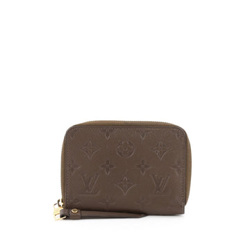 Louis Vuitton Secret Wallet Monogram Empreinte Leather Brown