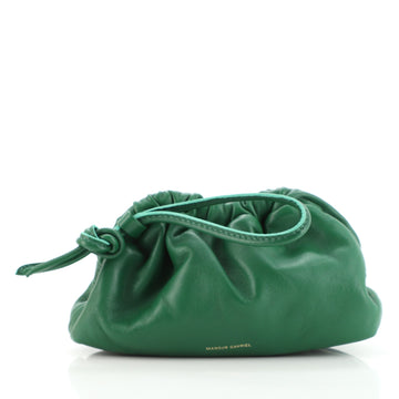 Mansur Gavriel Cloud Wristlet Clutch Leather Mini