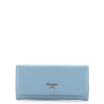 Prada Continental Wallet Saffiano Leather Long