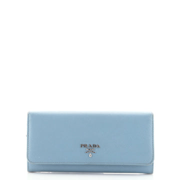 Prada Continental Wallet Saffiano Leather Long