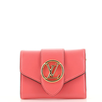 Louis Vuitton LV Pont 9 Wallet Leather Compact