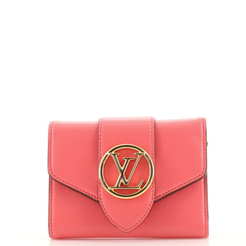 Louis Vuitton LV Pont 9 Wallet Leather Compact