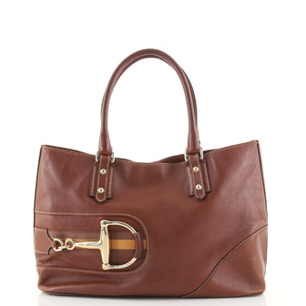Gucci Hasler Tote Leather Medium