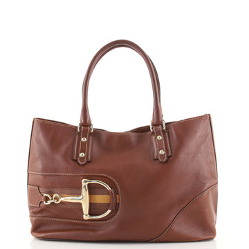 Gucci Hasler Tote Leather Medium