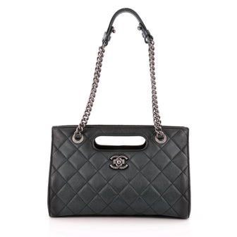 Buy Chanel Perfect Edge Shopping Tote Quilted Ombre Goatskin 1339405