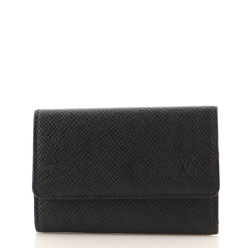 Louis Vuitton 6 Key Holder Taiga Leather