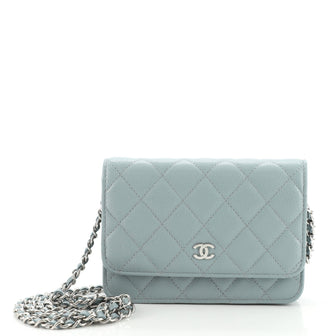 Chanel Wallet on Chain Quilted Caviar Mini