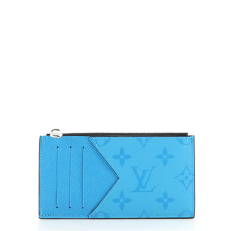 Louis Vuitton Coin Card Holder Monogram Taigarama