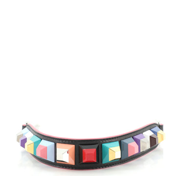 Fendi Mini Strap You Short Shoulder Strap Studded Leather