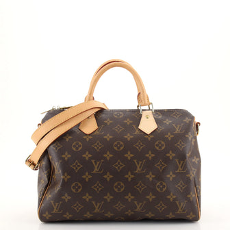 Louis Vuitton Speedy Bandouliere Bag Monogram Canvas 30