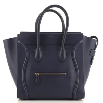 Celine Luggage Bag Smooth Leather Mini