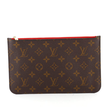 Louis Vuitton Neverfull Pochette Monogram Canvas Large