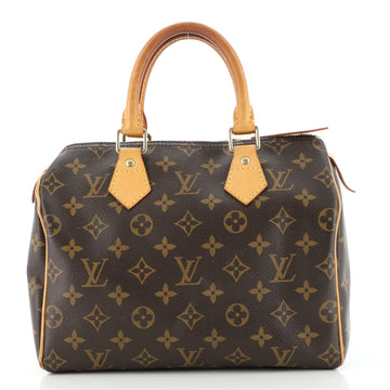 Louis Vuitton Speedy Handbag Monogram Canvas 25
