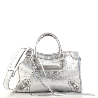 Balenciaga City Classic Studs Bag Leather Small