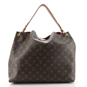 Louis Vuitton Graceful Handbag Monogram Canvas MM