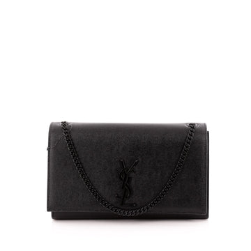 Saint Laurent Classic Monogram Crossbody Bag Grainy Leather Small