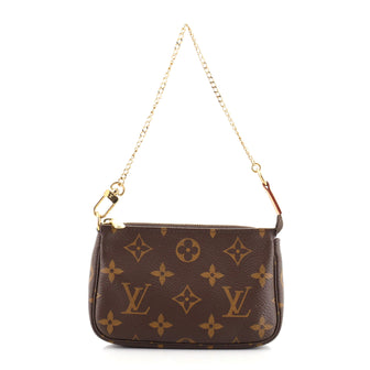 Louis Vuitton Pochette Accessoires Monogram Canvas Mini