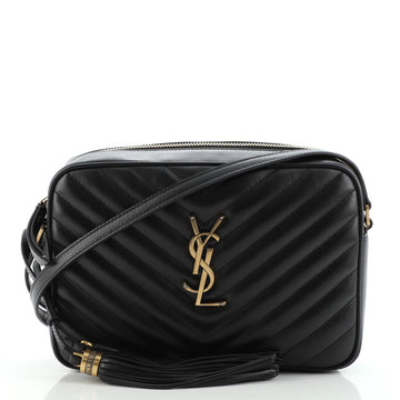 Saint Laurent Lou Camera Bag Matelasse Chevron Leather Small