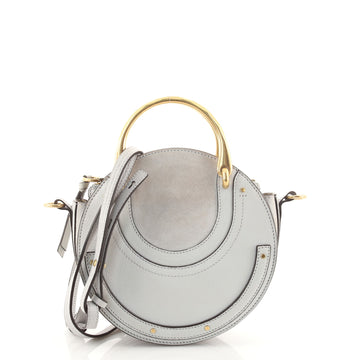 Chloe Pixie Crossbody Bag Leather and Suede Small