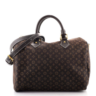 Louis Vuitton Speedy Bandouliere Bag Mini Lin 30
