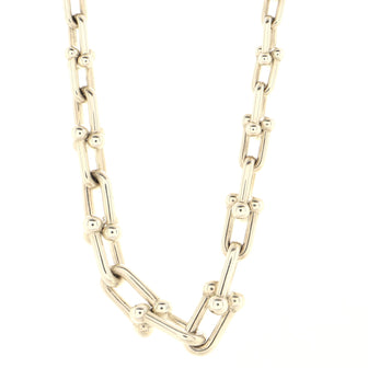 Tiffany & Co. HardWear Graduated Link Necklace Sterling Silver
