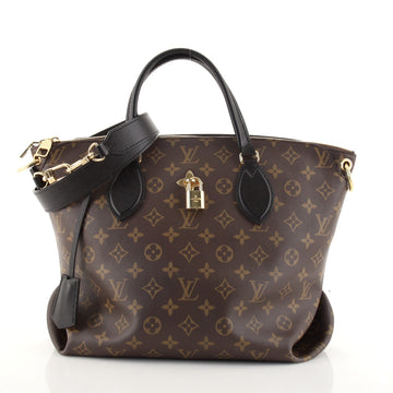 Louis Vuitton Flower Zipped Tote Monogram Canvas MM