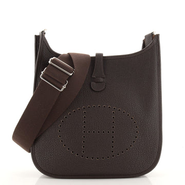 Hermes Evelyne Bag Gen III Buffalo Skipper PM