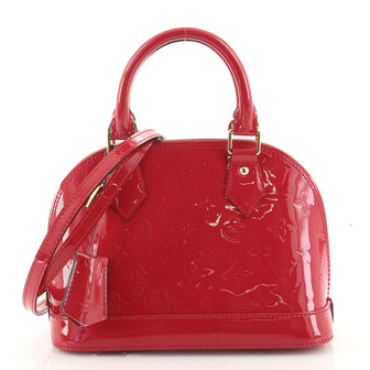 Louis Vuitton Alma Handbag Monogram Vernis BB