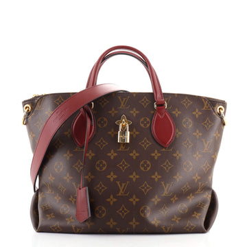 Louis Vuitton Flower Zipped Tote Monogram Canvas MM