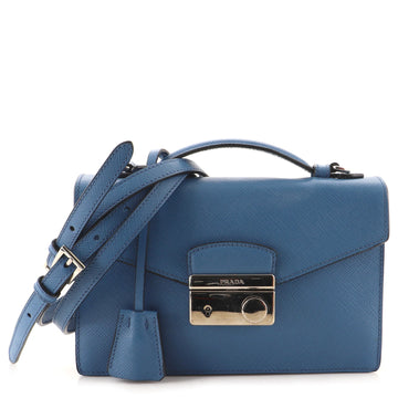 Prada Convertible Sound Bag Saffiano Leather Mini