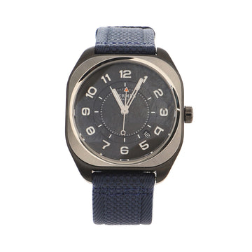 Hermes H08 Automatic Watch DLC Titanium and Nylon 39