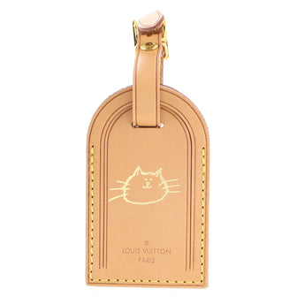 Louis Vuitton Luggage Tag Leather