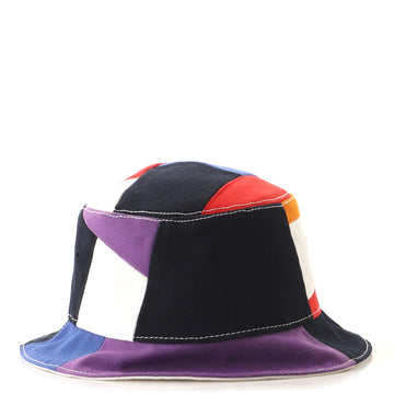Louis Vuitton Color Panel Patchwork Bucket Hat Canvas
