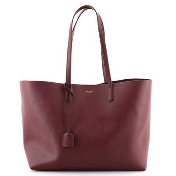 Saint Laurent Shopper Tote Leather Large