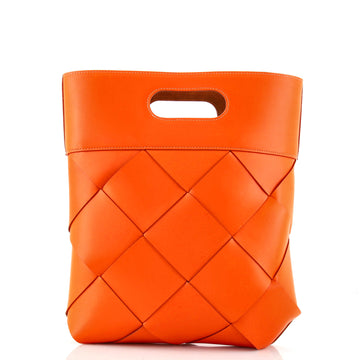 Bottega Veneta Slip Tote Maxi Intrecciato Leather Small
