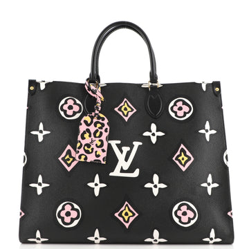 Louis Vuitton OnTheGo Tote Wild at Heart Monogram Giant GM
